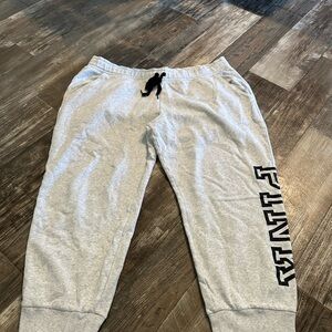 Victoria's Secret PINK Light Gray Joggers